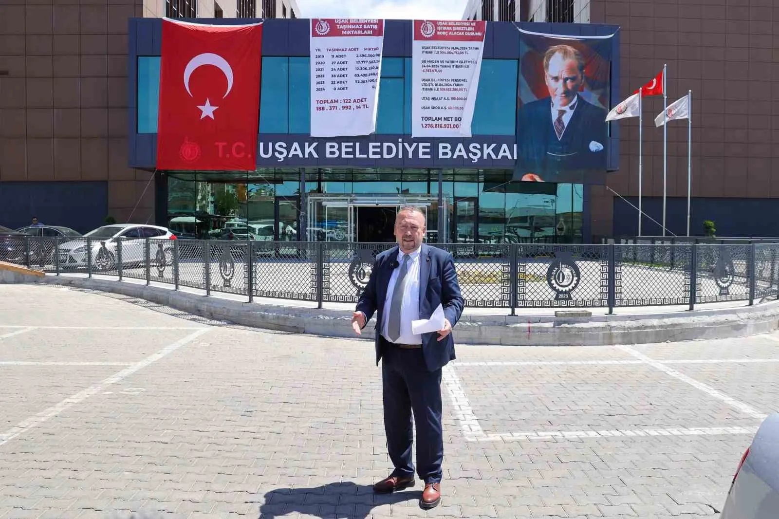 Uşak Belediyesi’nin borçları açıklandı