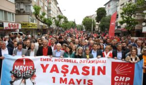 Bursa’da 1 Mayıs coşkusu