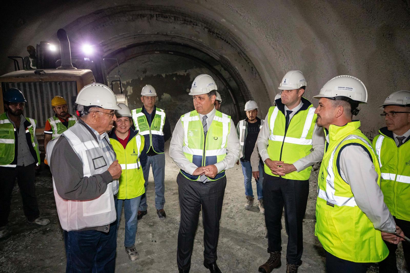 Buca-Bornova Tüneli’nde kazıların yüzde 70’i tamamlandı